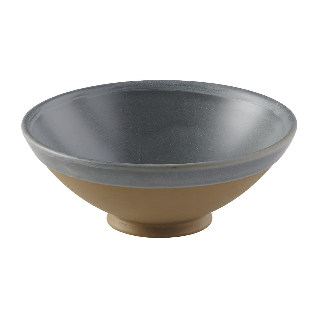 Churchill Emerge Seattle Footed Bowl Grey 200mm (Pack of 6) FS961