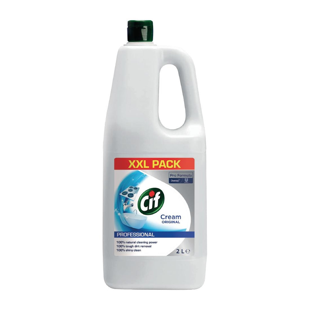 Cif Pro Formula Cream Cleaner Ready To Use 2Ltr (6 Pack) FT002