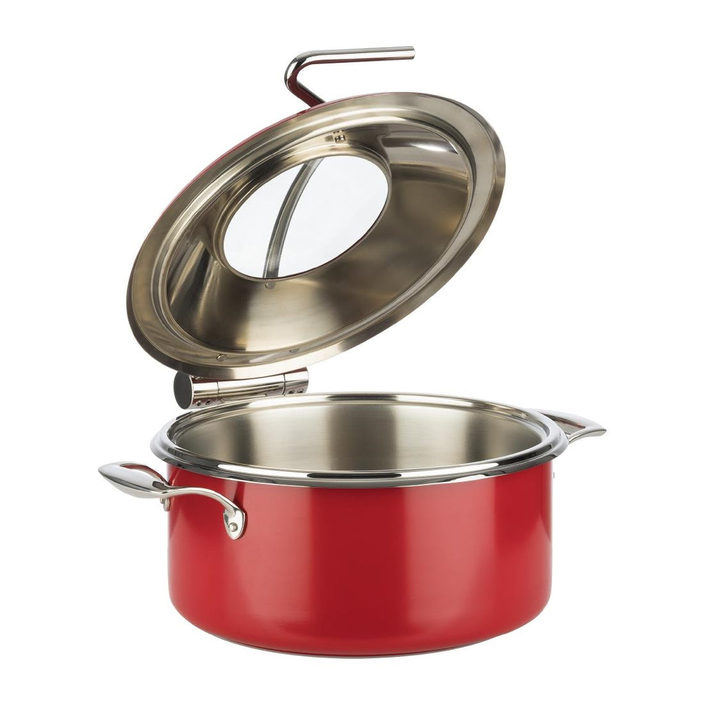 APS Chafing Dish Set Red 305mm FT169