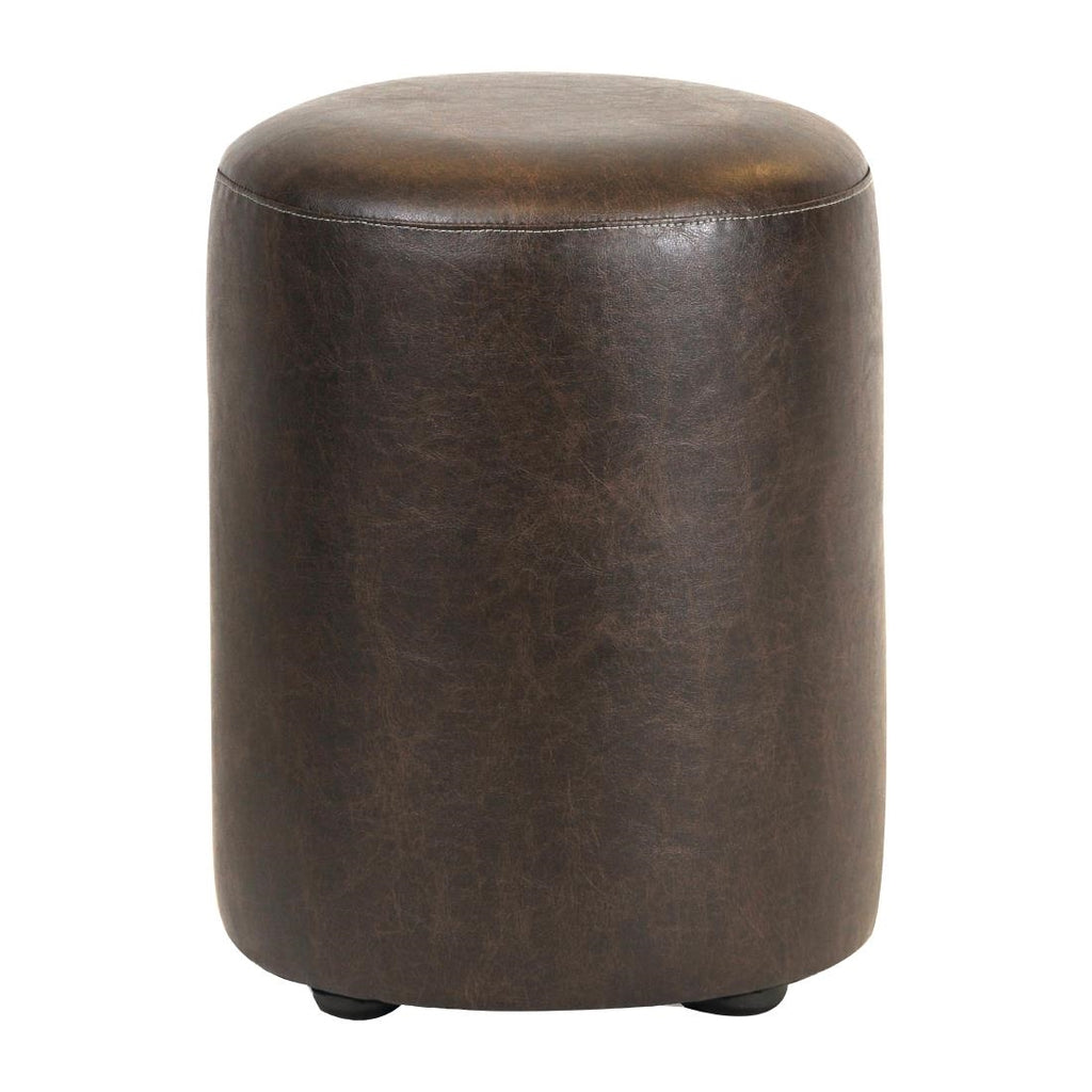 Cylinder Faux Leather Bar Stool Peat (Pack of 2) FT451
