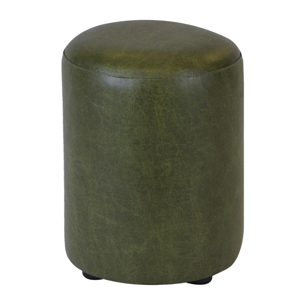 Cylinder Faux Leather Bar Stool Juniper (Pack of 2) FT454