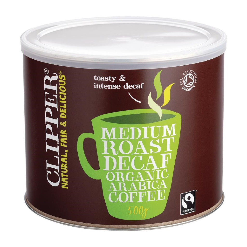Clipper Fairtrade Decaf Coffee 500g FW821