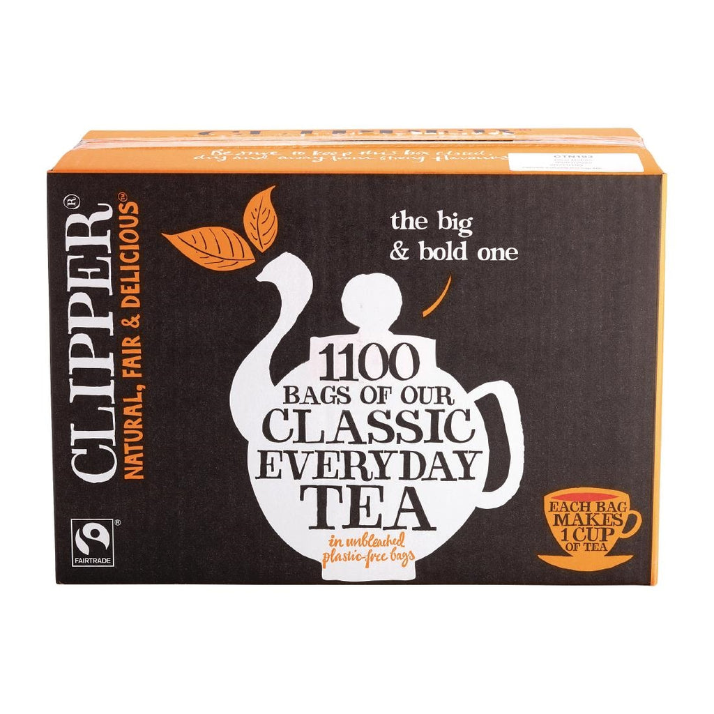 Clipper Fairtrade Teabags (Pack of 1100) FW823