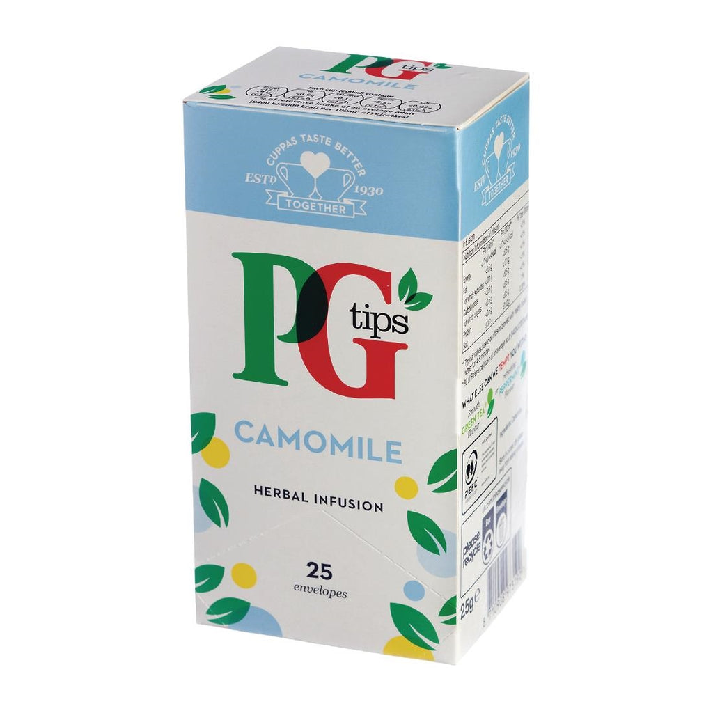 PG Tips Camomile Tea Envelops (Pack of 25) FW830