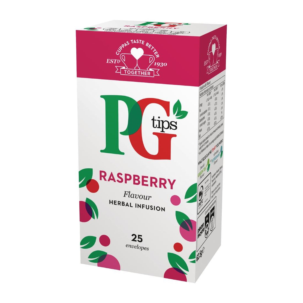 PG Tips Raspberry Tea Envelops (Pack of 25) FW831