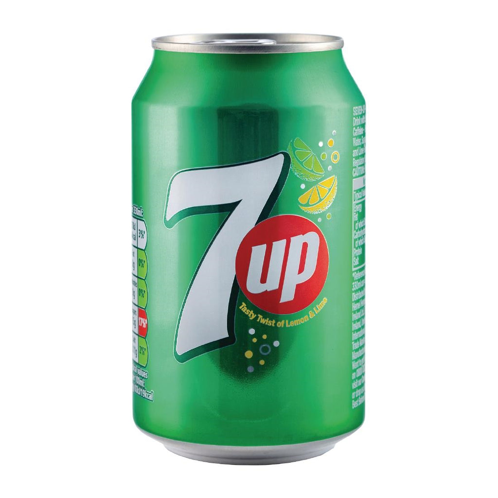 7up Cans 330ml (Pack of 24) FW836