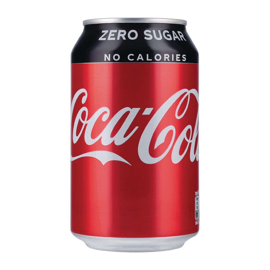 Coke Zero Cans 330ml (Pack of 24) FW838