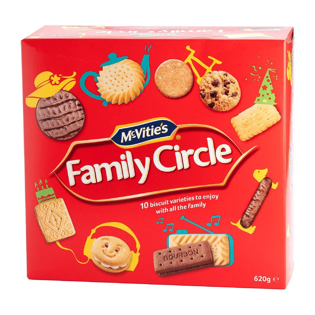 McVities Family Circle Biscuits 620g FW842