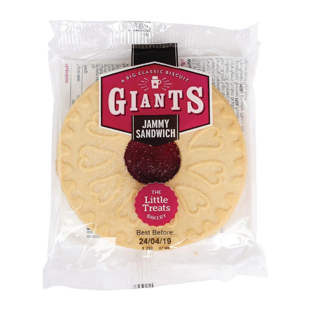Giants Jammy Sandwich Biscuits (Pack of 14) FW982