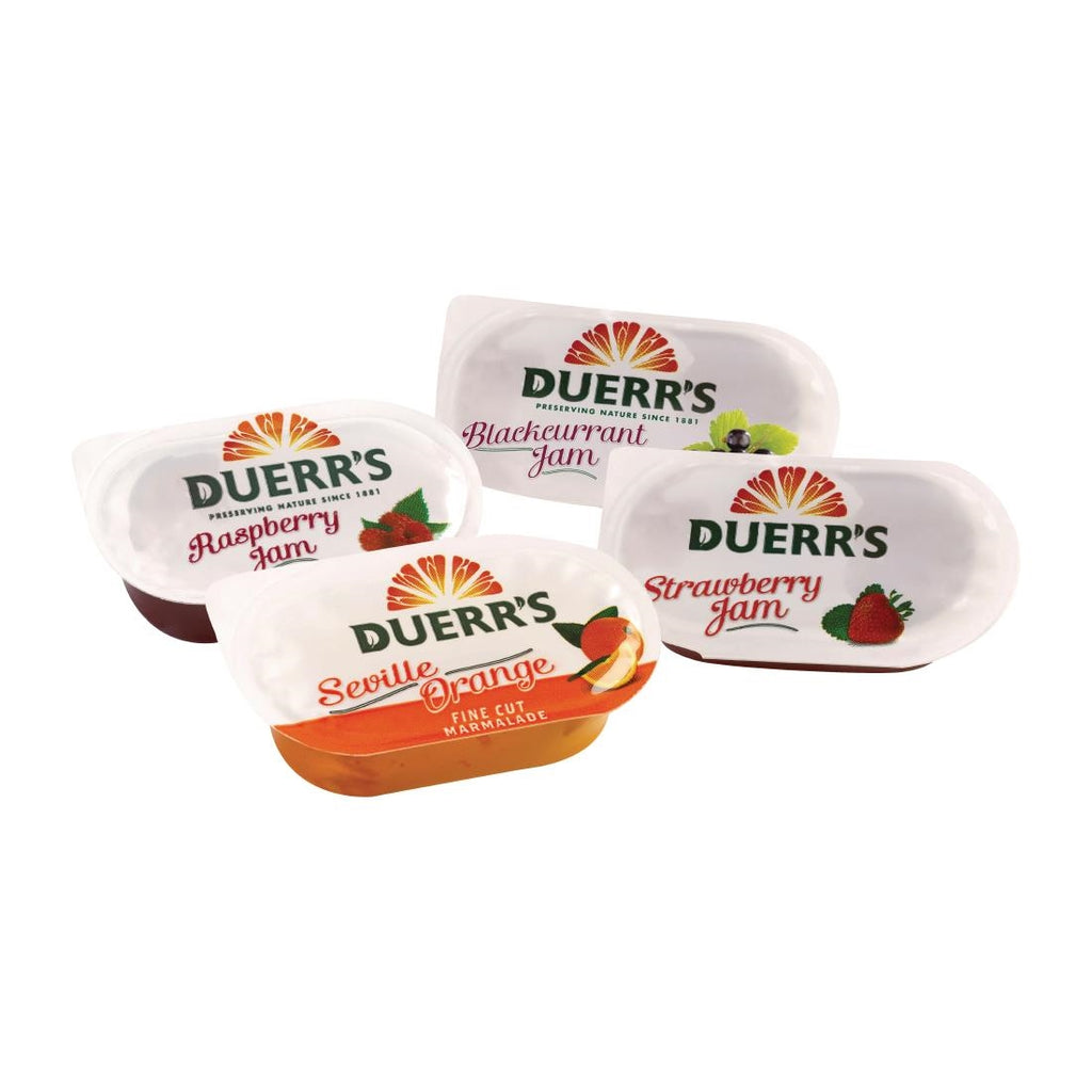 Duerrs Assorted Jam & Marmalade 20g (Pack of 96) FW988