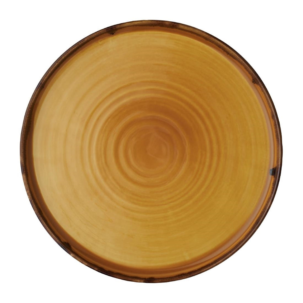 Dudson Harvest Walled Plates Mustard 260mm (Pack of 6) FX155