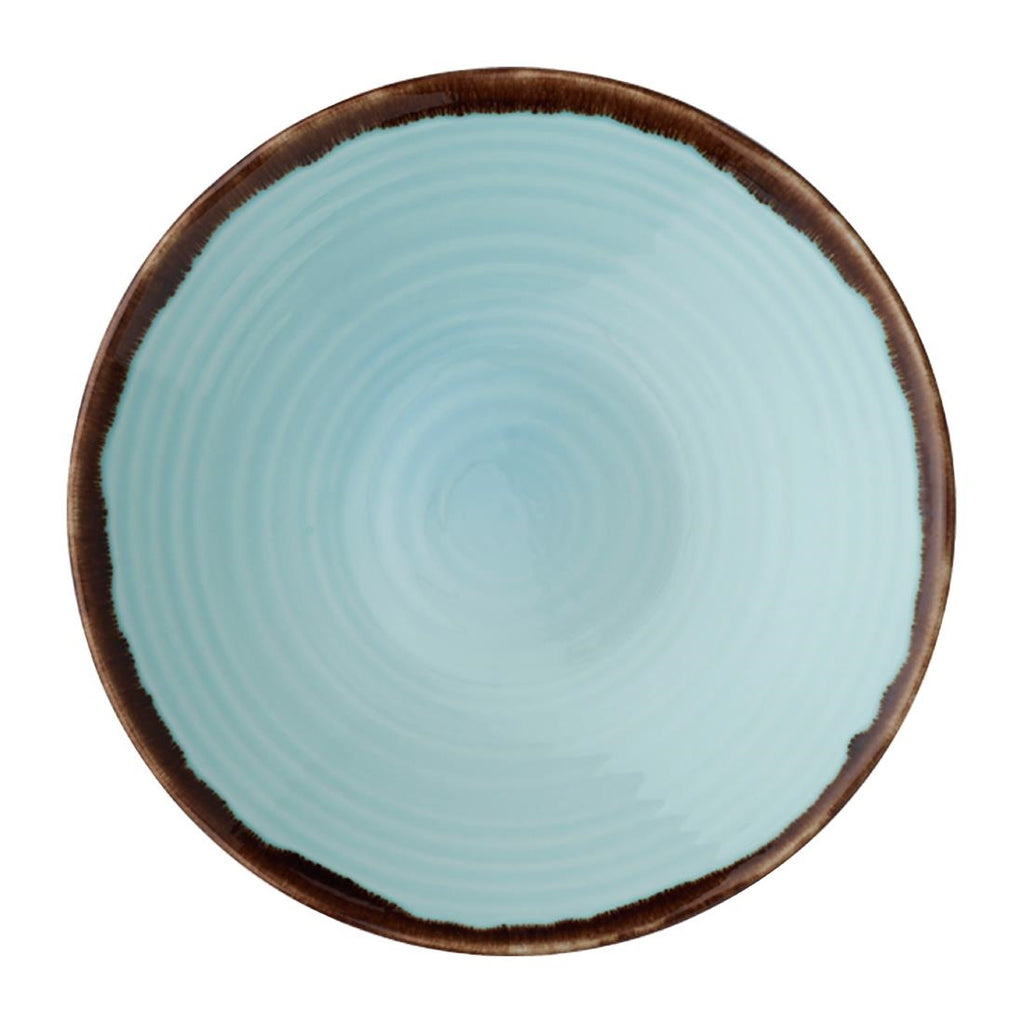 Dudson Harvest  Organic Coupe Bowls Turquoise 279mm (Pack of 12) FX160