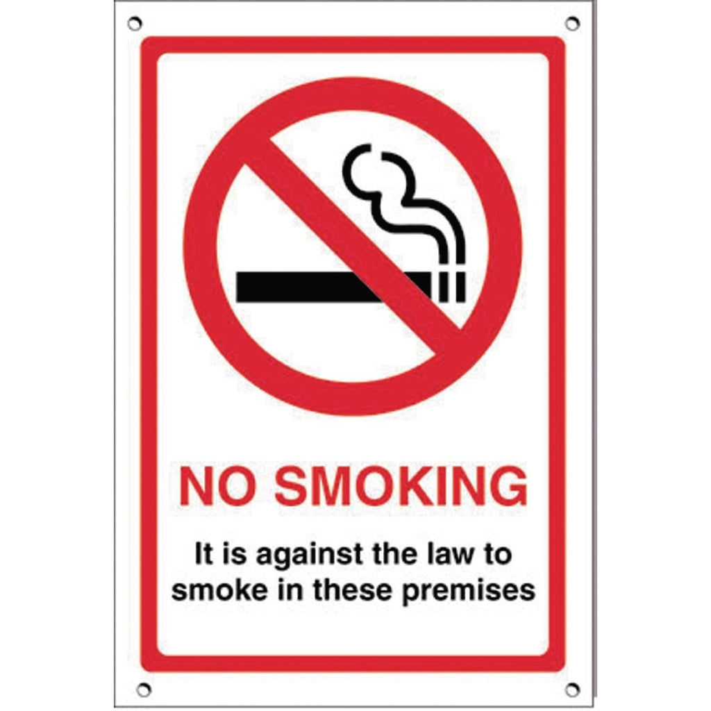 No Smoking Premises Sign G537
