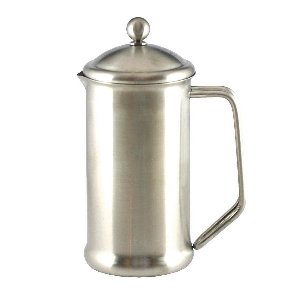 Olympia  Satin Finish Stainless Steel Cafetiere 6 Cup GD168