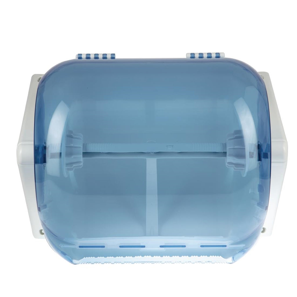 Jantex Plastic Blue Roll Dispenser GD303