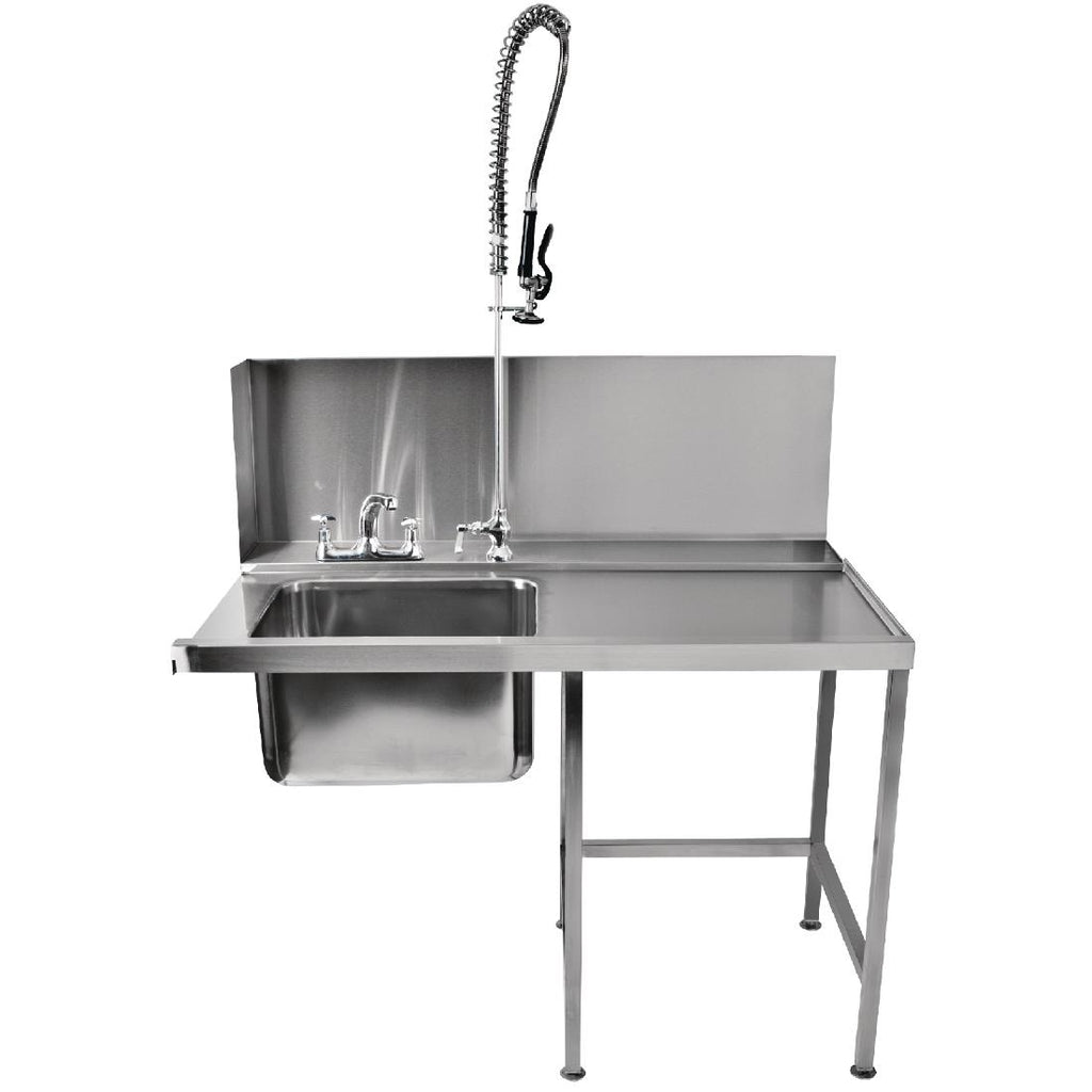 Classeq Pass-Through Dishwasher Table with Spray Mixer T11SENR GD926