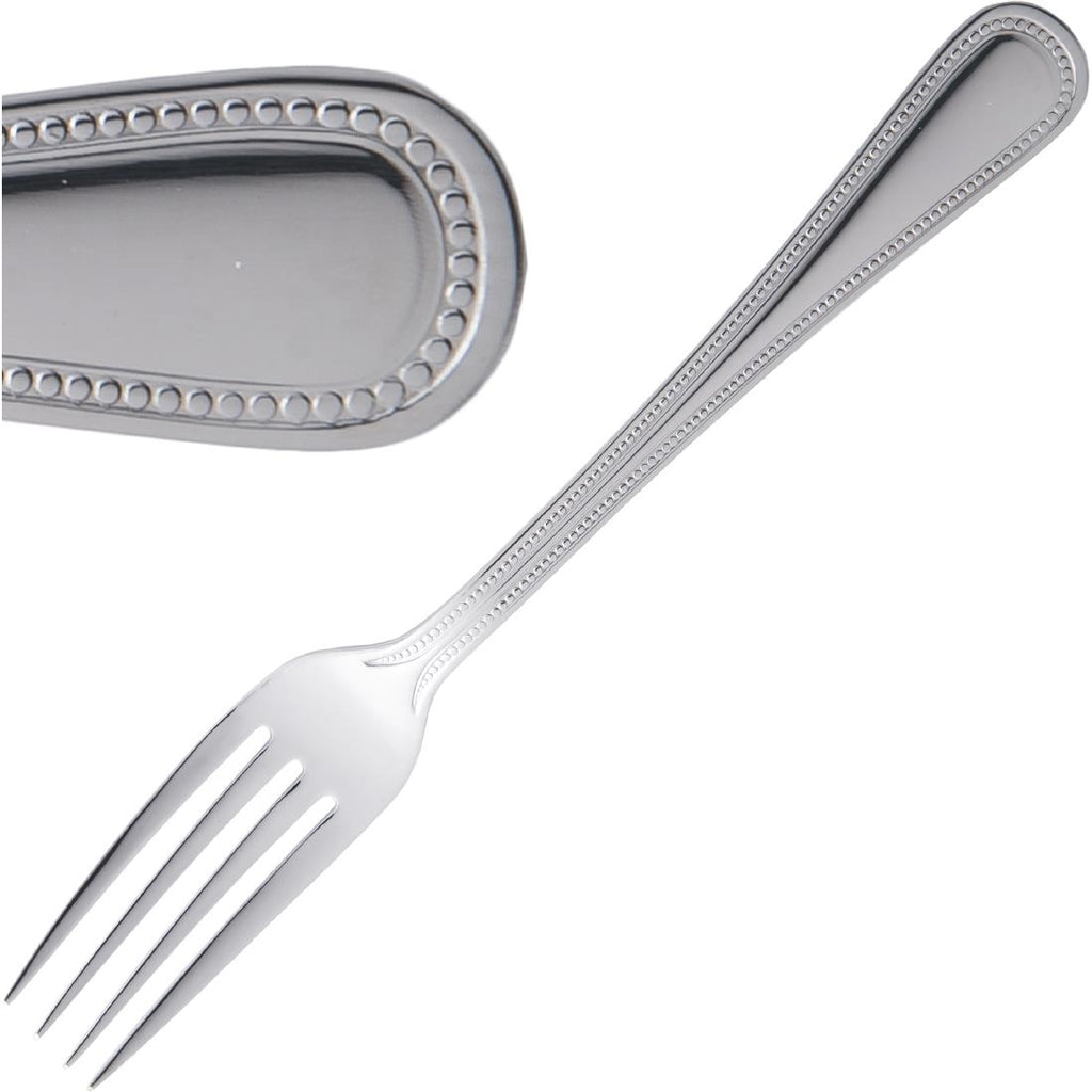 Amefa Bead Table Fork (Pack of 12) GD952