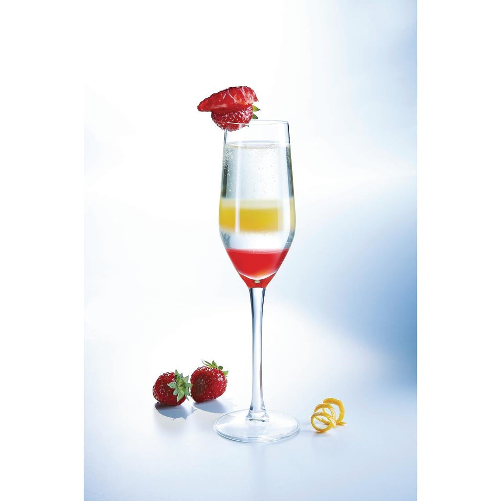 Arcoroc Mineral Champagne Flutes 160ml (Pack of 24) GD967