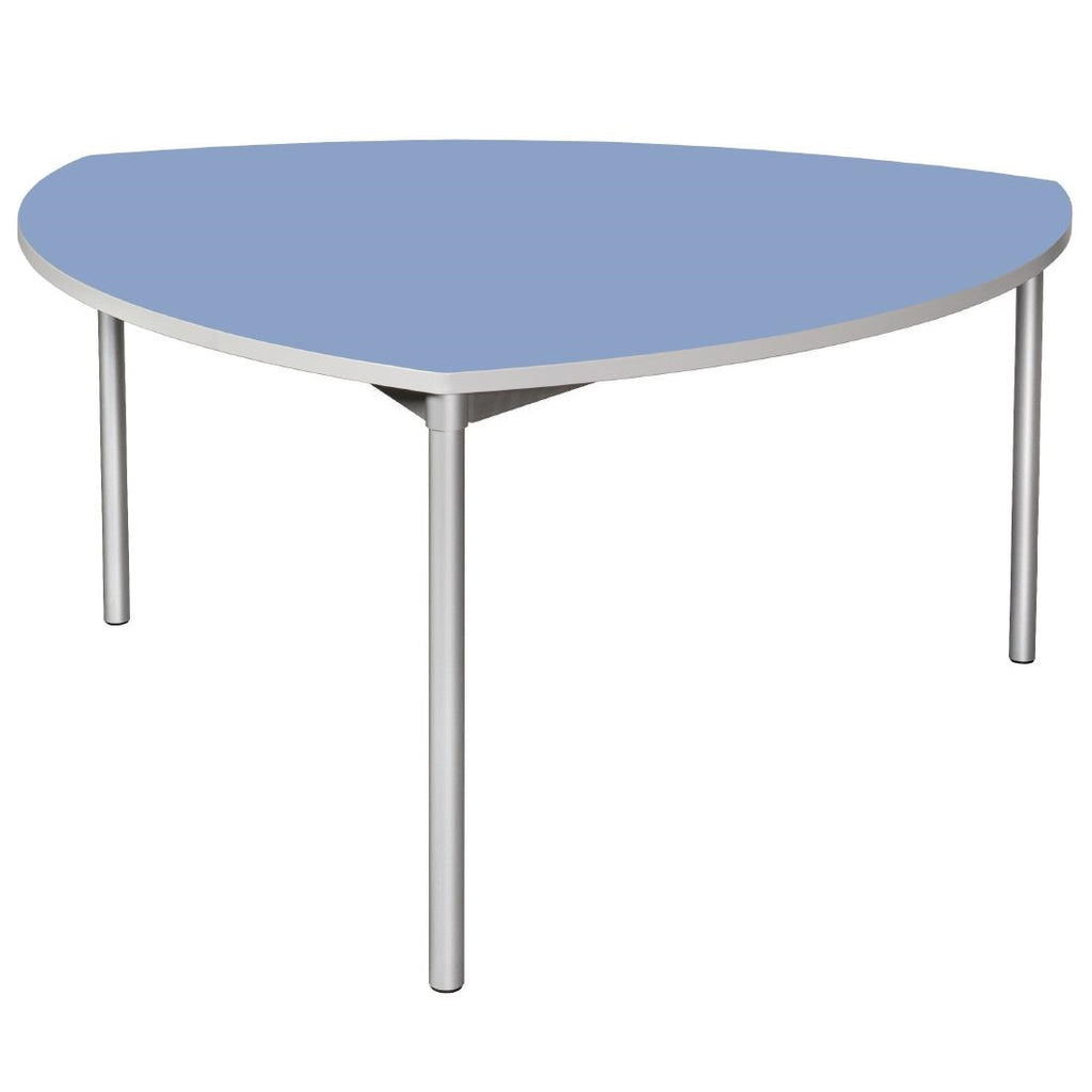 Gopak Enviro Indoor Campanula Blue Shield Dining Table 1500mm GE971