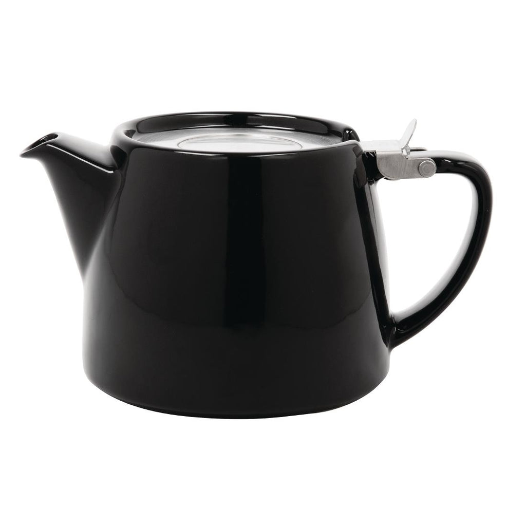 Forlife Stump Teapot Black 510ml GF218