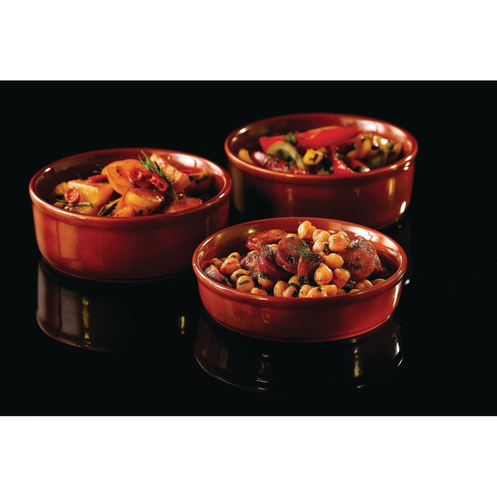 Art de Cuisine Rustics Terracotta Mezze Dishes 199ml (Pack of 6) GF651