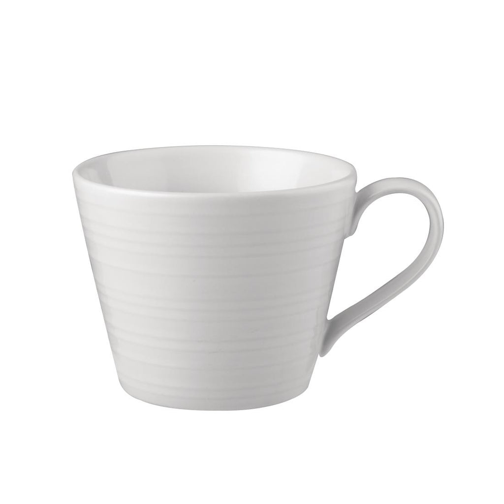 Art de Cuisine Rustics White Snug Mugs 341ml (Pack of 6) GF700