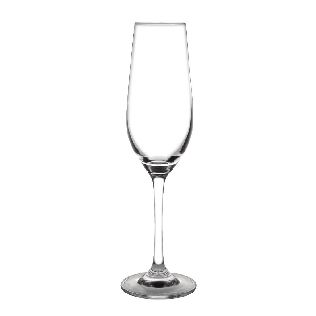 Olympia Chime Crystal Champagne Flutes 225ml (Pack of 6) GF736