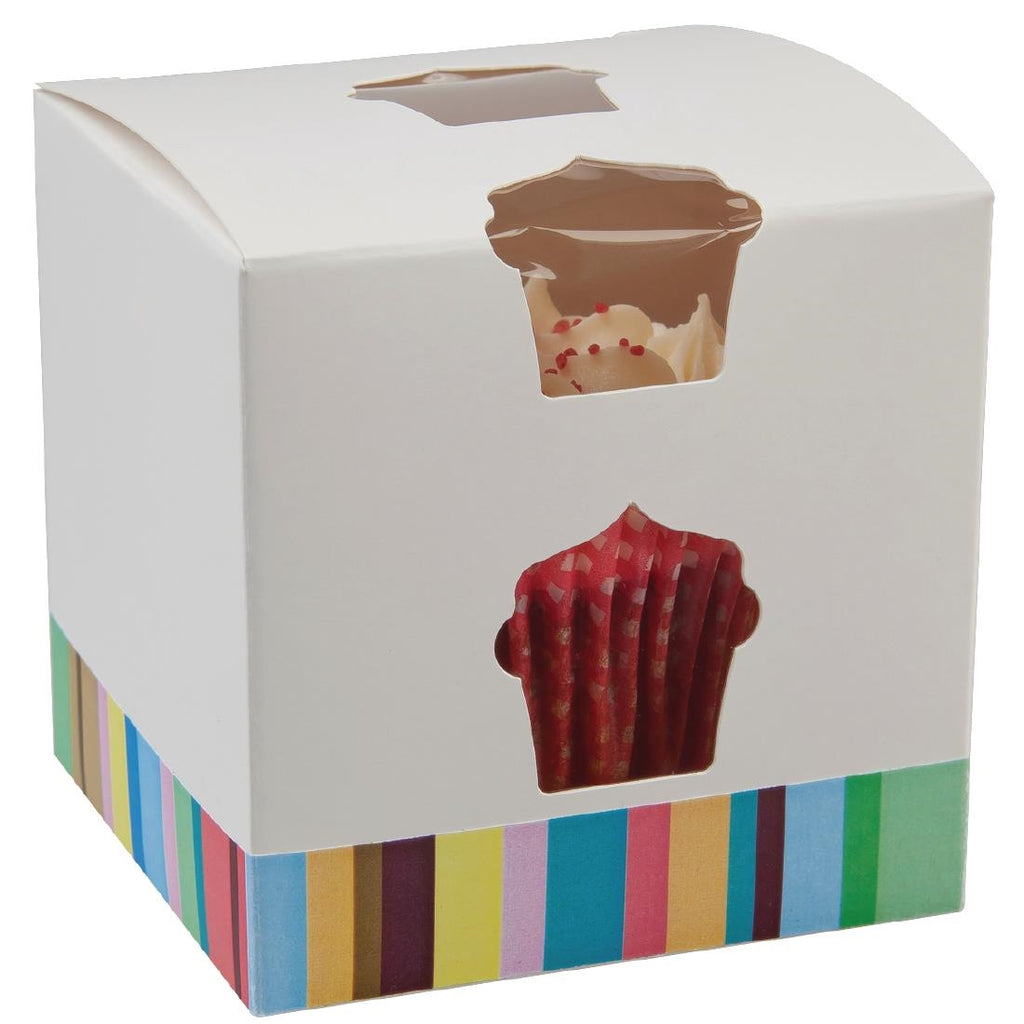 Colpac Single-Cavity Cupcake Boxes (Pack of 10) GG230