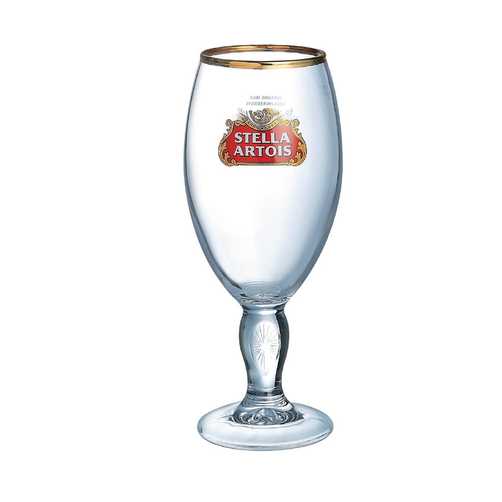 Arcoroc Stella Artois Chalice Beer Glasses 570ml (Pack of 24) GG885