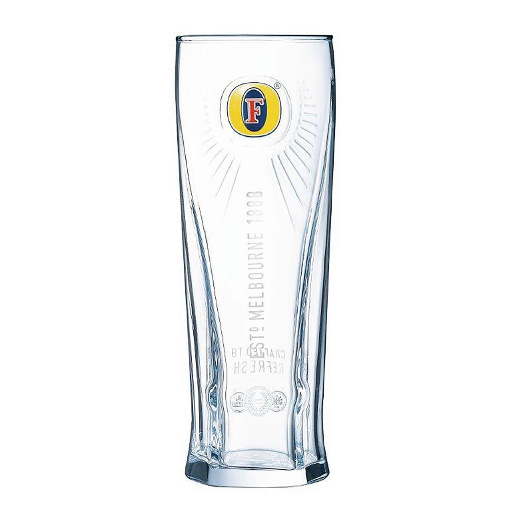 Arcoroc Fosters Beer Glasses 570ml CE Marked (Pack of 24) GG890