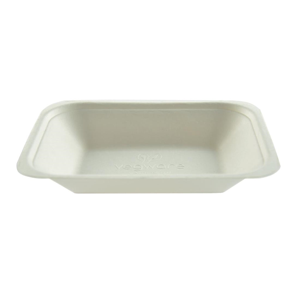 Vegware Compostable Bagasse Chip Trays 175mm (Pack of 500) GH025