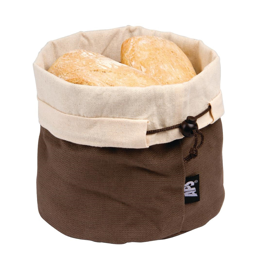 APS Brown and Beige Bread Basket GH392