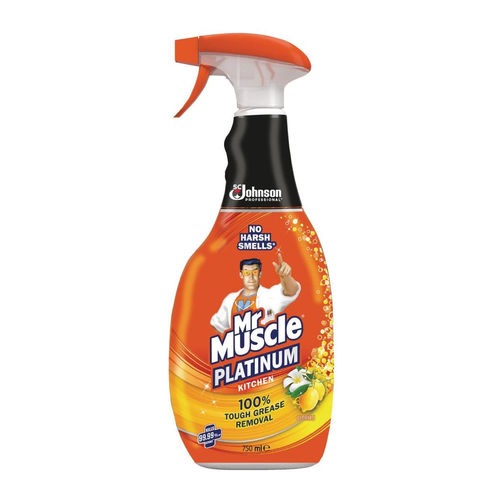Mr Muscle Ready to Use Kitchen Disinfectant Lemon 750ml GH492