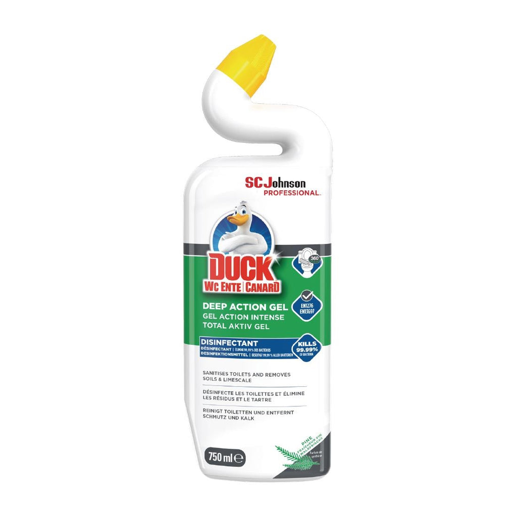 Duck Deep Action Gel Pine Toilet Cleaner Ready To Use 750ml GH496