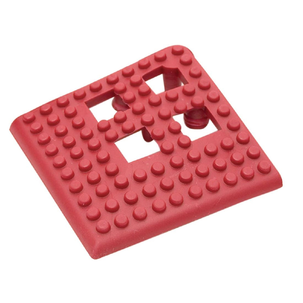 COBA Red Corner Flexi-Deck Tiles (Pack of 4) GH607