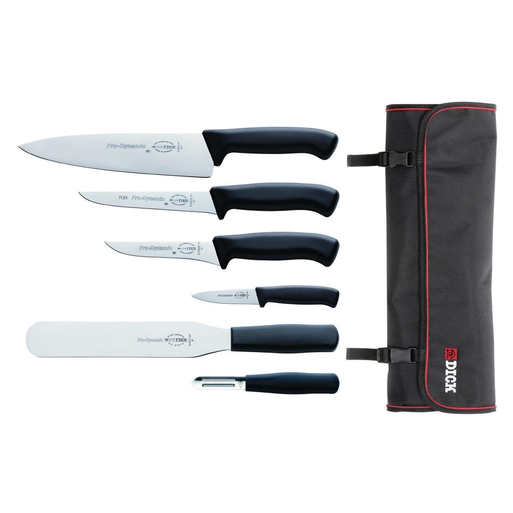 Dick Pro Dynamic 6 Piece Knife Set with Wallet GH738