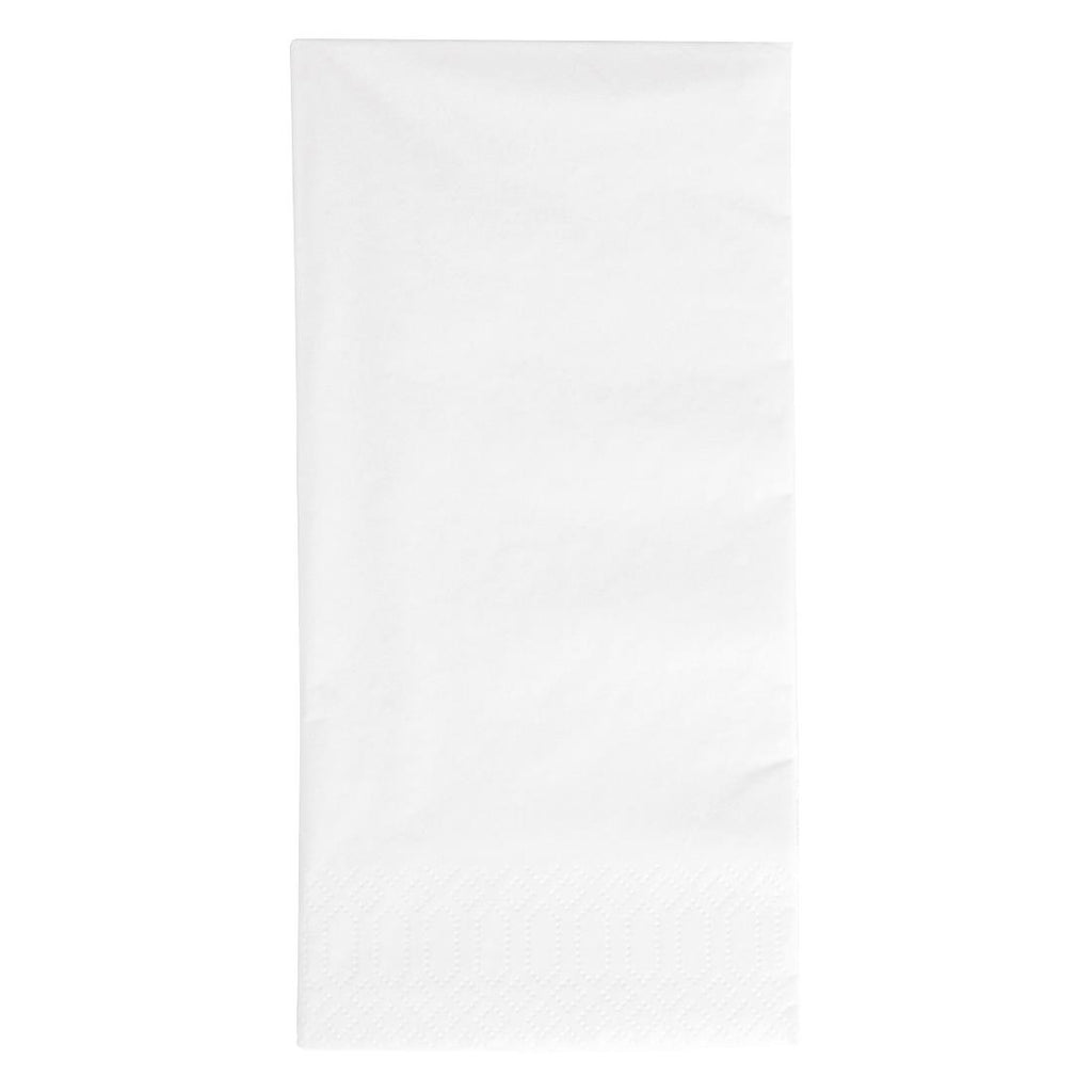 Duni Dinner Napkin White 40x40cm 3ply 1/8 Fold (Pack of 1000) GJ118