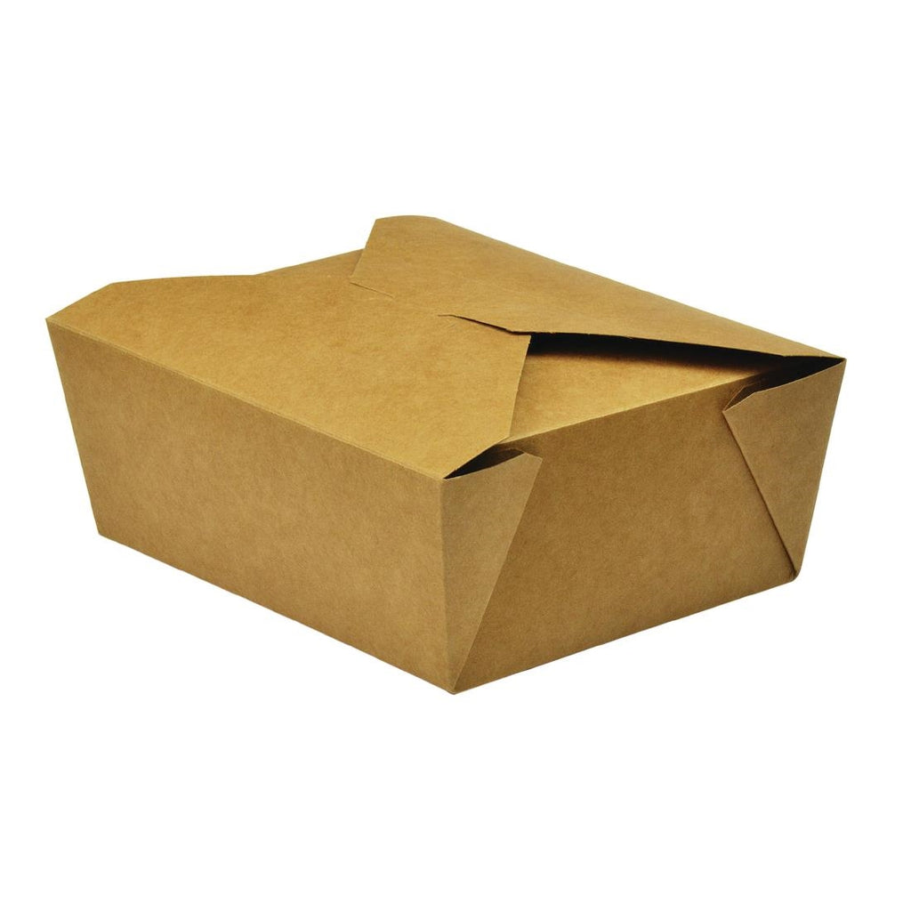Vegware Compostable Paperboard Food Boxes No.8 1300ml / 46oz (Pack of 300) GK102