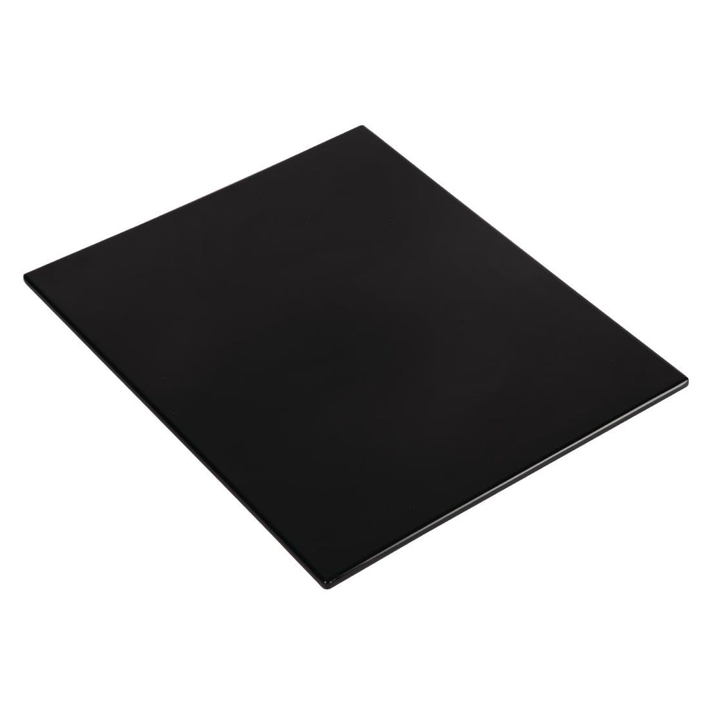 APS Zero Melamine Platter Black GN 1/2 GK855