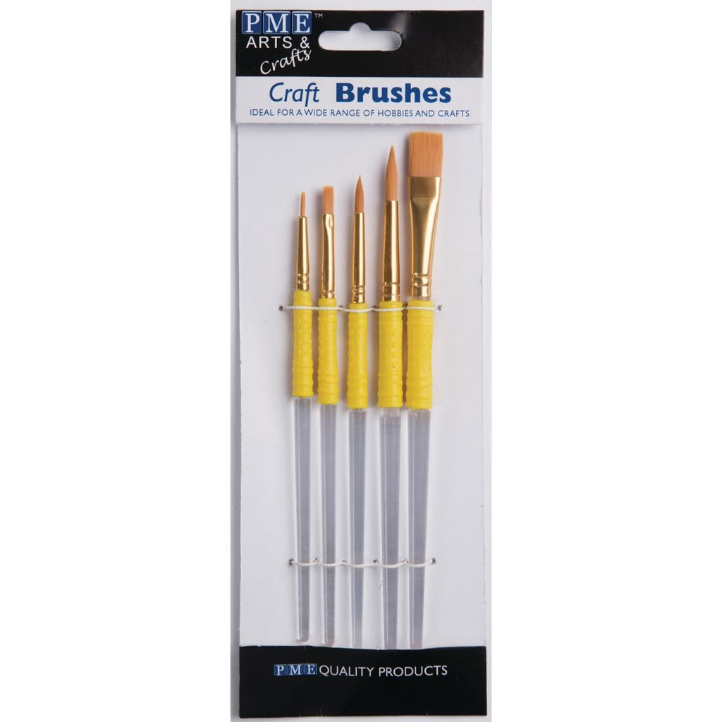 PME Craft Brushes Set of 5 GL236