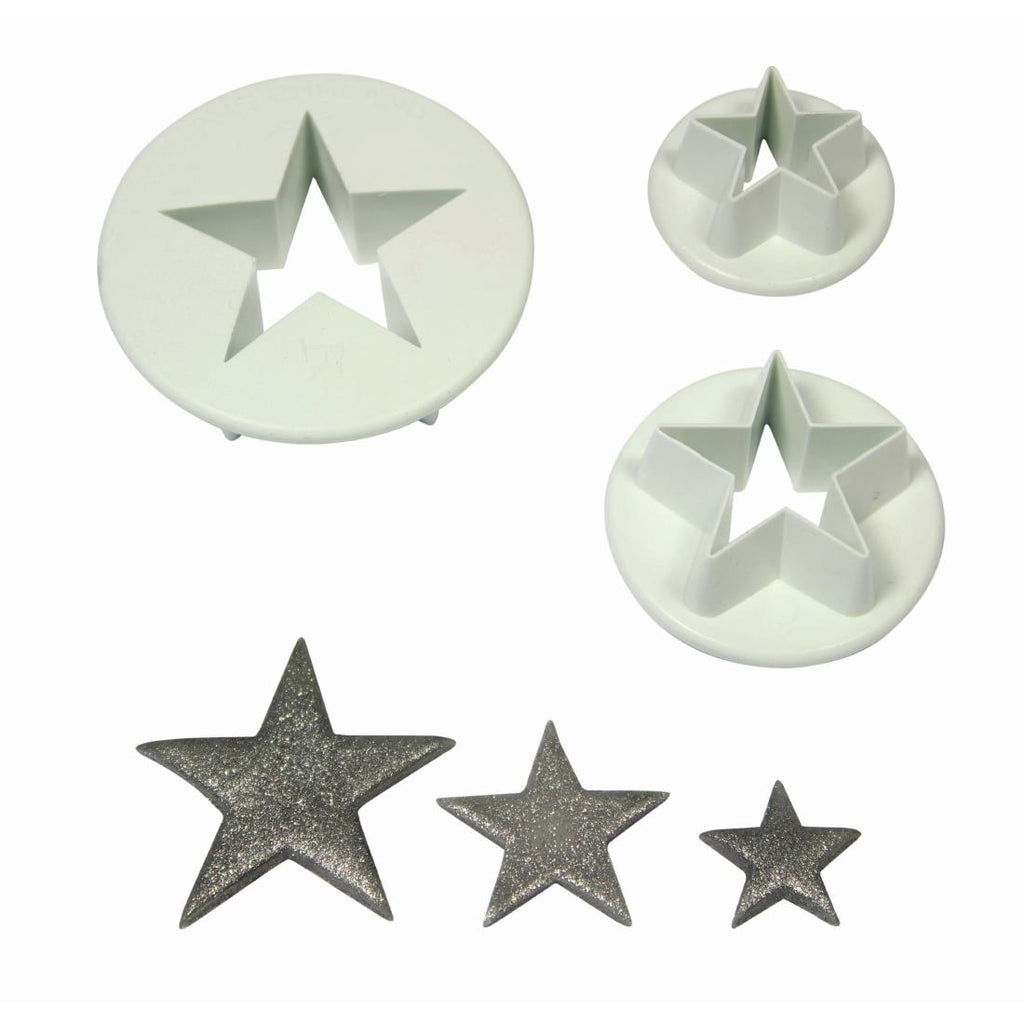 PME Star Pastry Cutters (Pack of 3) GL238