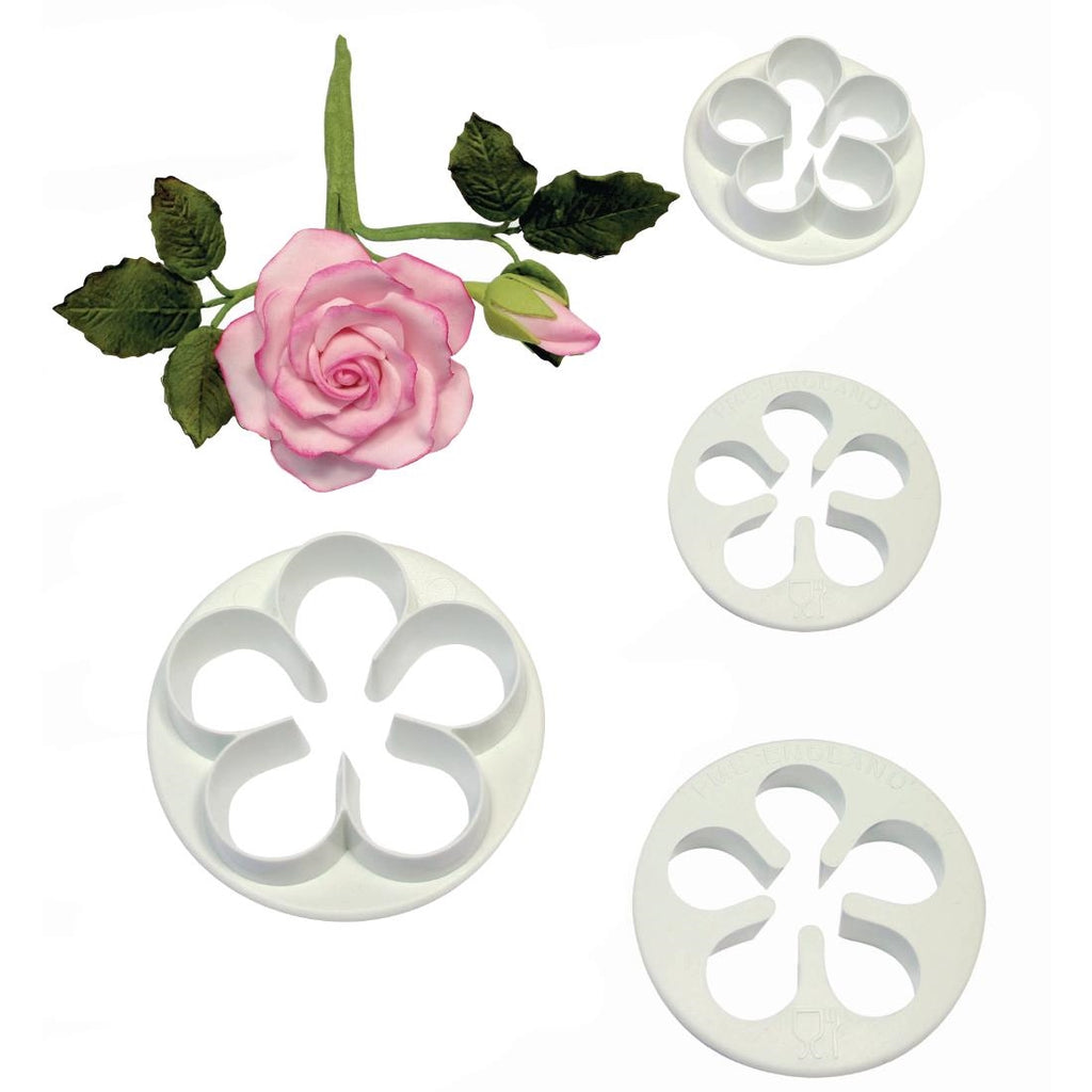 PME Petal Pastry Cutters (Pack of 4) GL240