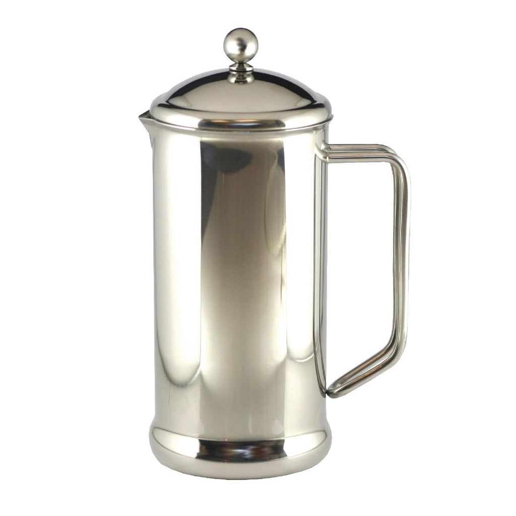 Olympia Polished Stainless Steel Cafetiere 8 Cup GL649