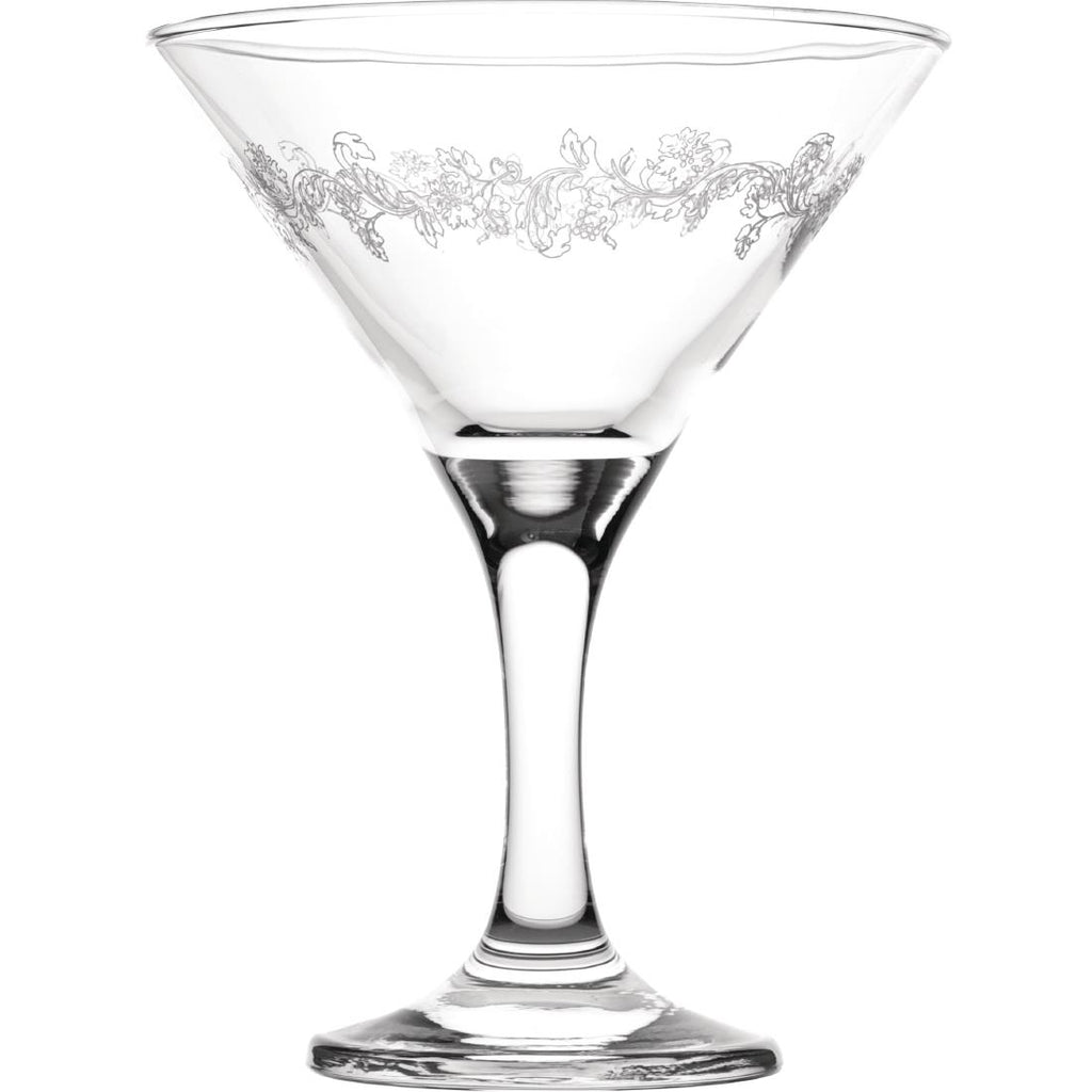 Utopia Finesse Bistro Martini Glass 190ml (Pack of 12) GM118