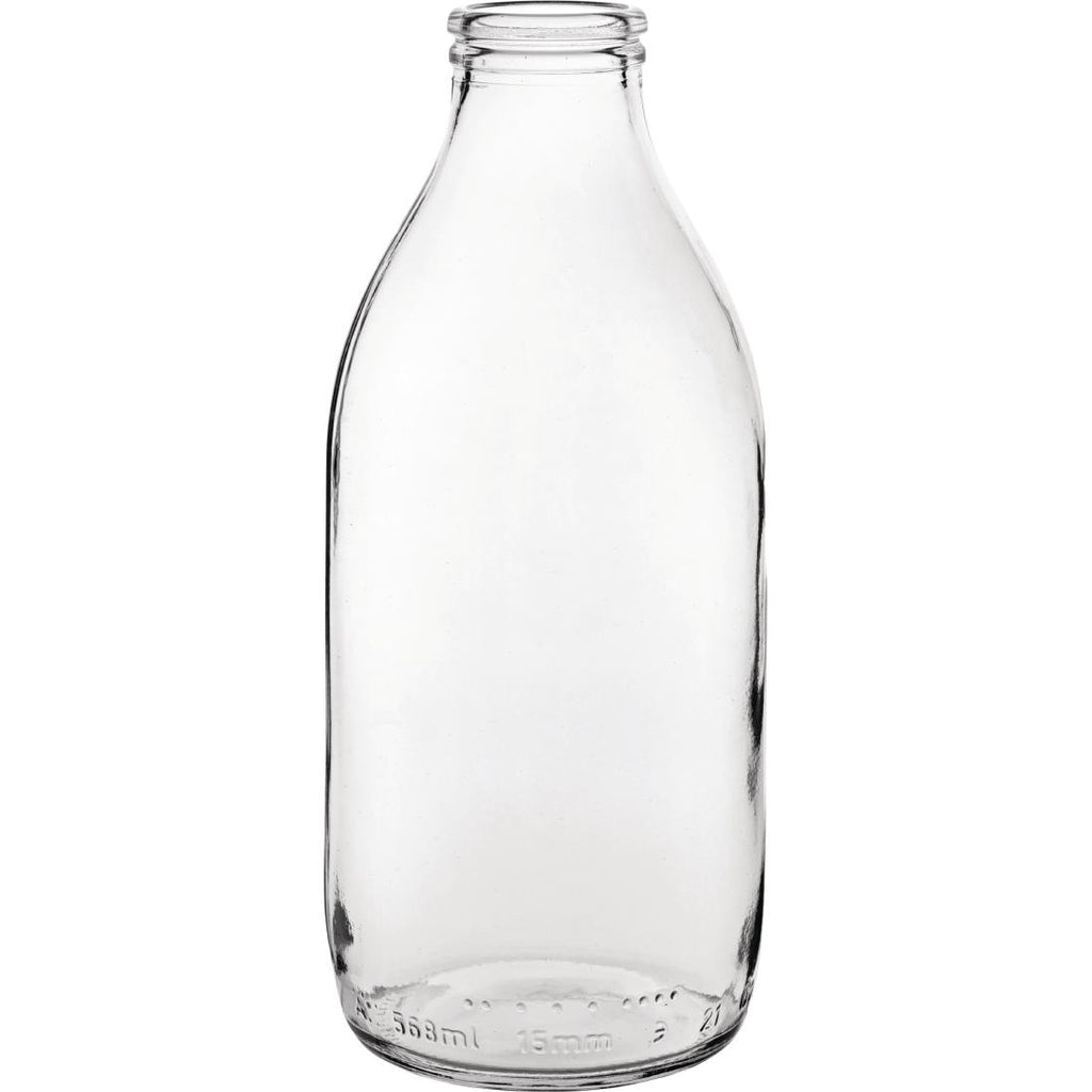 Utopia Pint Milk Bottle 580ml (Pack of 12) GM124