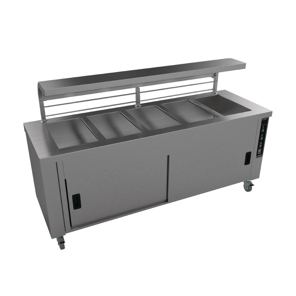 Falcon Chieftain 5 Well Heated Servery Counter HS5 GM192