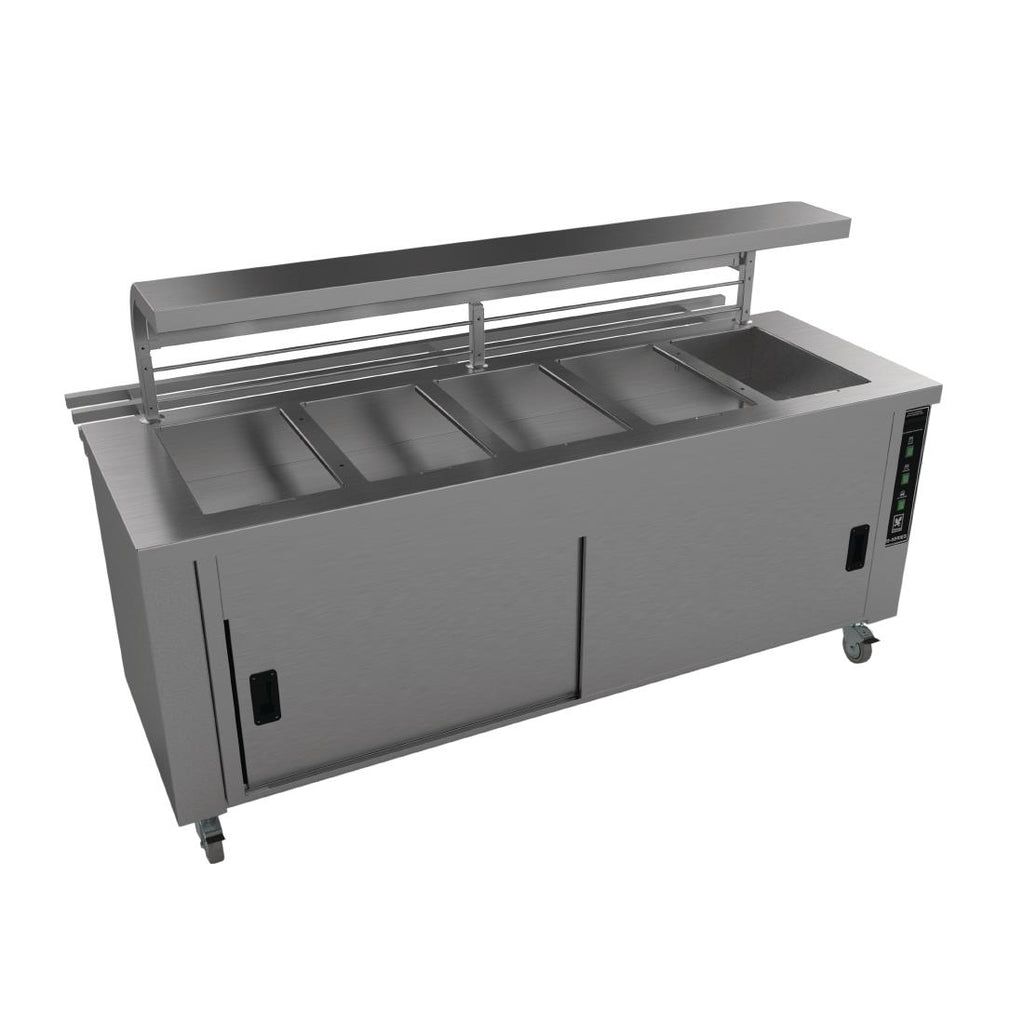 Falcon Chieftain 5 Well Heated Servery Counter with Trayslide HS5 GM193