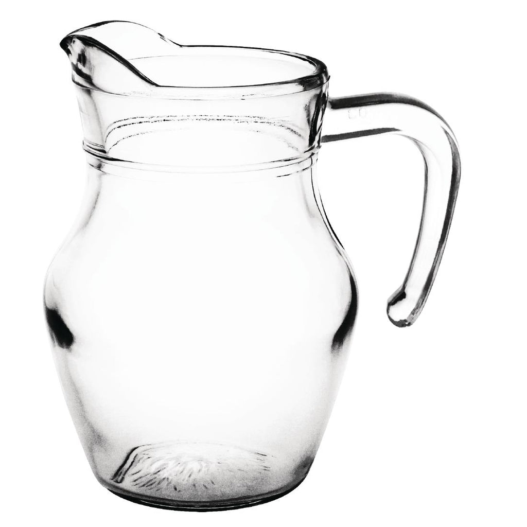 Olympia Glass Jug 0.5Ltr (Pack of 6) GM575