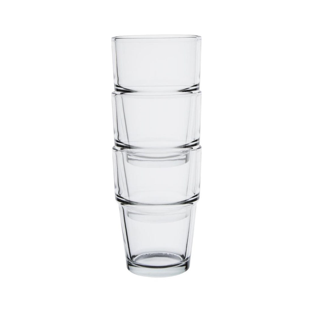 Olympia Toughened Stacking Tumbler 7oz (Pack of 12) GM580