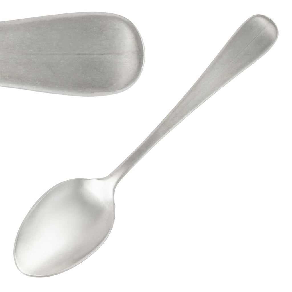 Pintinox Baguette Stonewashed Dessert Spoon (Pack of 12) GN783
